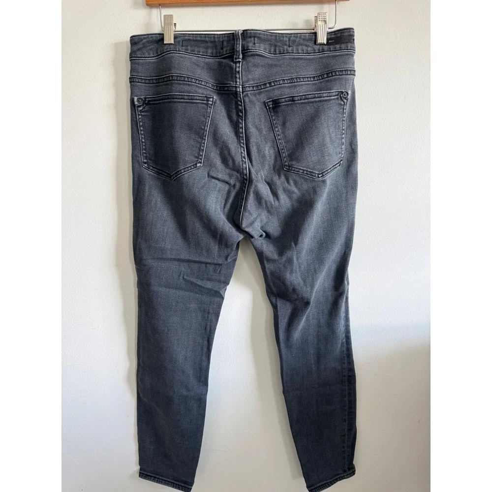 Pilcro Anthropologie High-Rise Skinny Curvy Jeans‎ Faded Black Size 30 RN66170