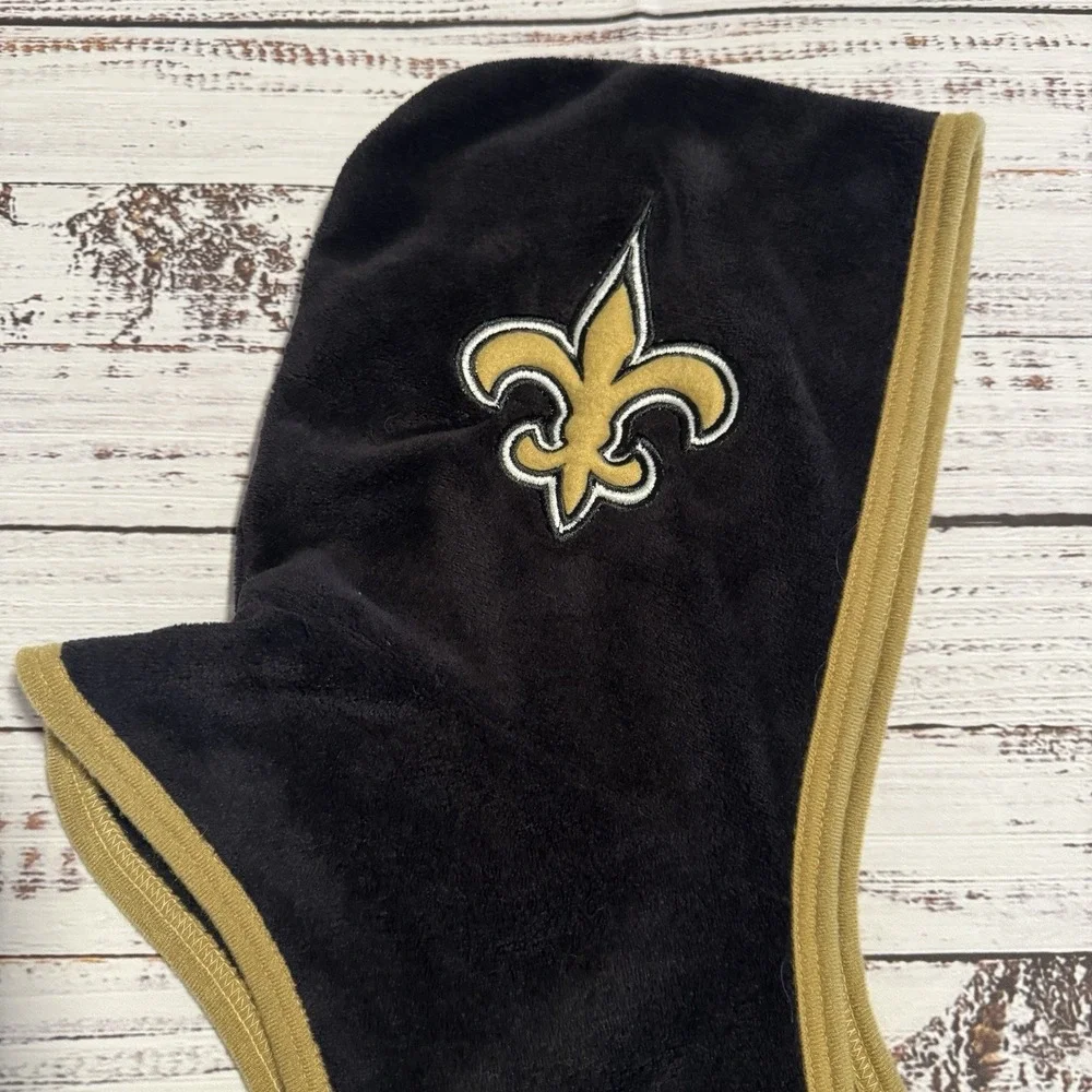 New Orleans Saints NFL Ultra‎ Fleece Hoodie Scarf by Little Earth