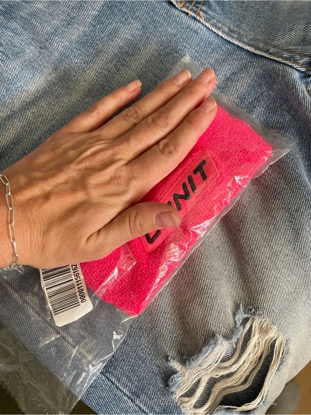 ONNIT pink sweatband