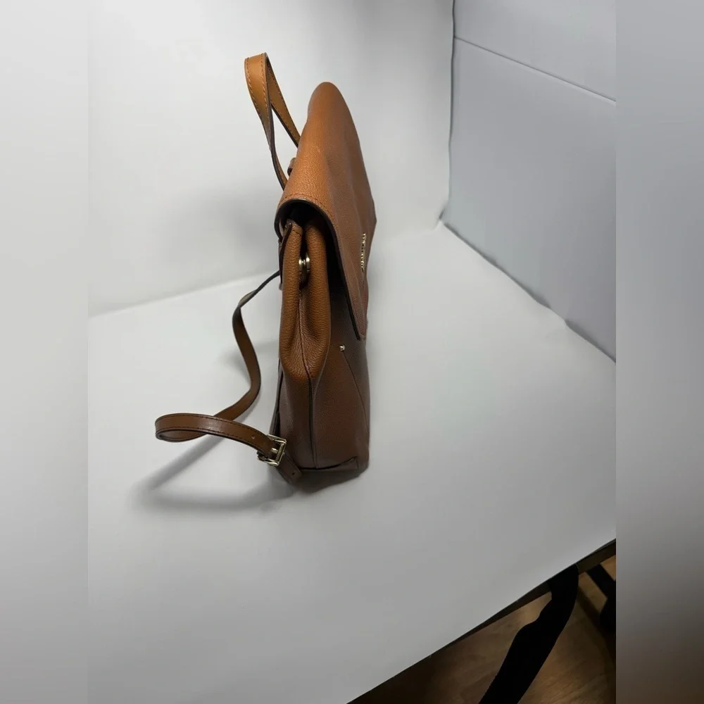 Michael Kors Brown Leather Backpack