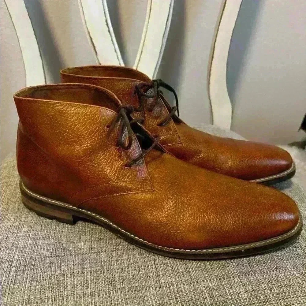 Carlo Miranda Men’s Chukka Boots Size 12