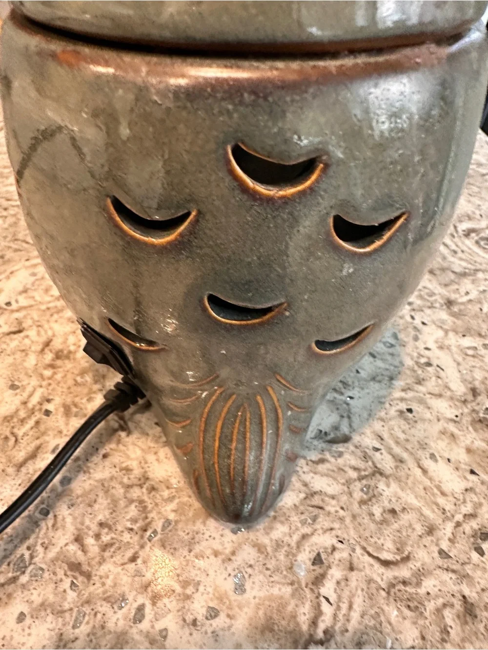PartyLite glazed ceramic