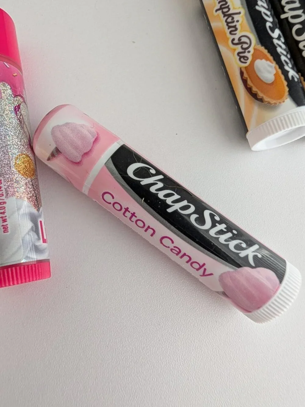 Chapstick Lip Balm Lip Smackers Lot Cotton Candy Pumpkin Pie Graham Cracker New