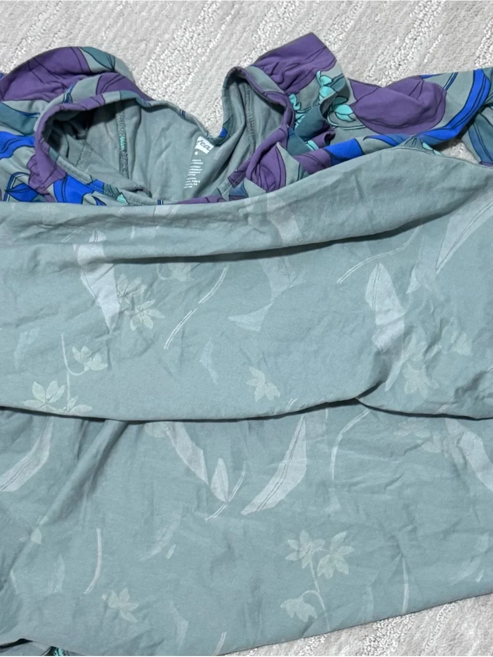 Tea Collection size lining purple