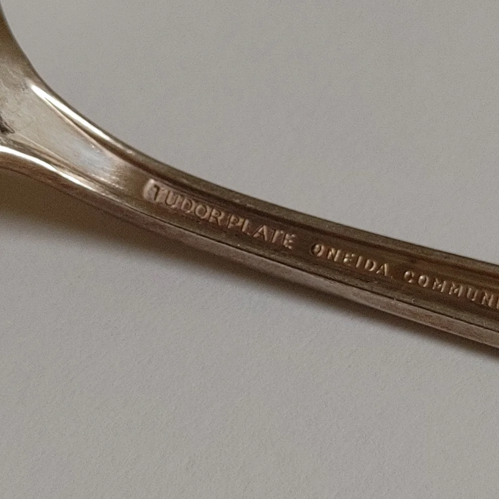 Oneida community overall plate