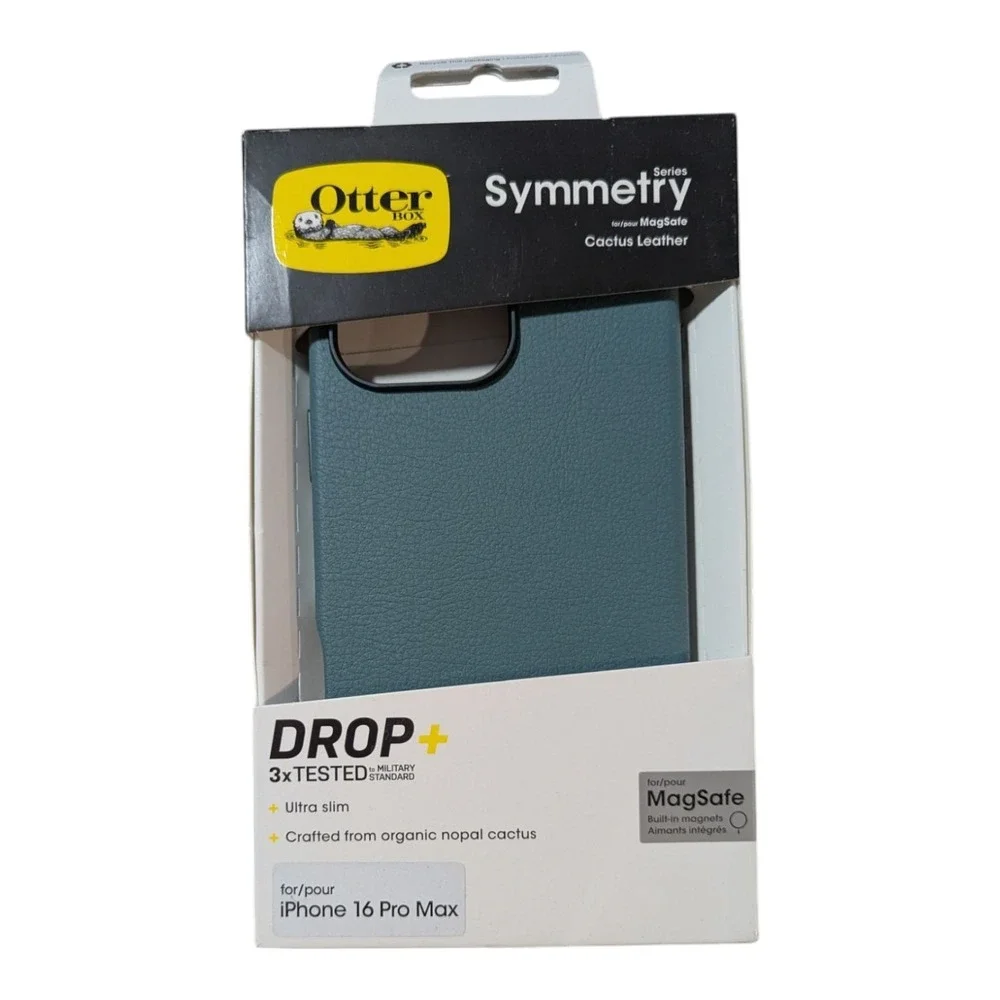 M4. OtterBox Cactus Leather MagSafe Apple iPhone 16 Pro Max‎ - Green