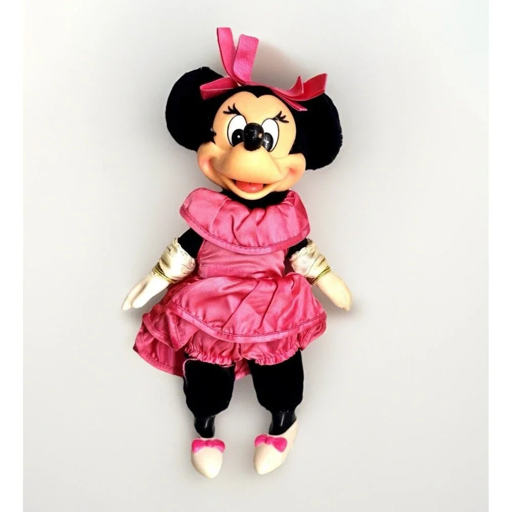 Vintage 1982 Applause Minnie Mouse Plush Doll 10