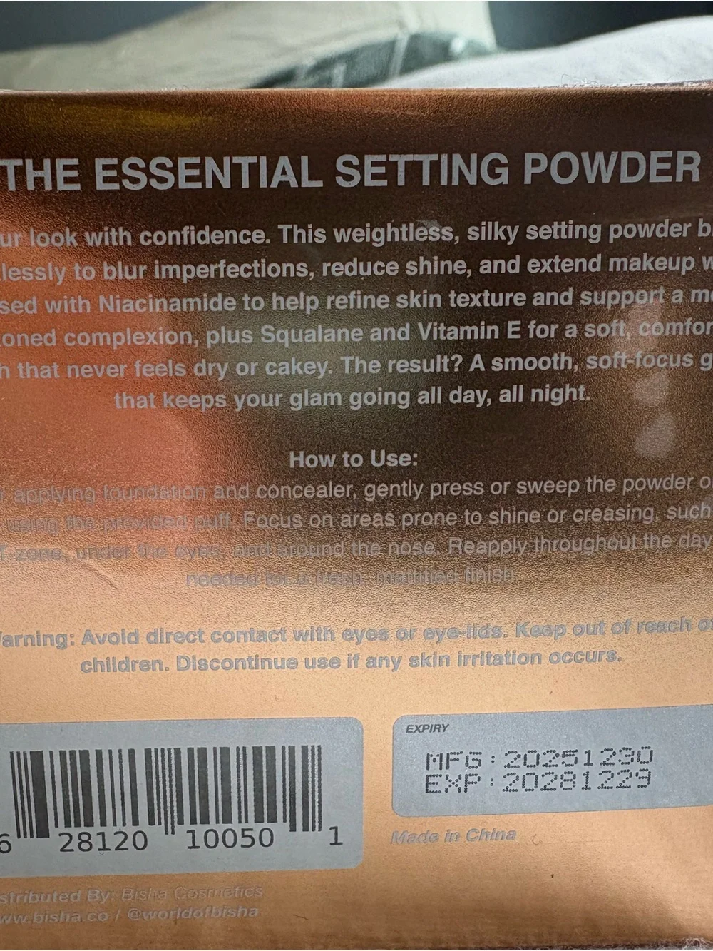 bisha essential setting