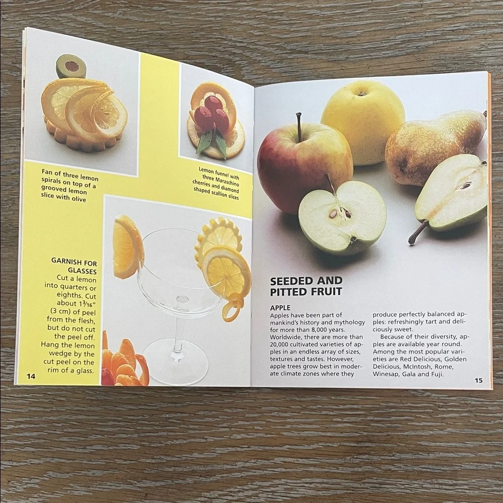 Garnishing Artful Food Decoration Cookbook