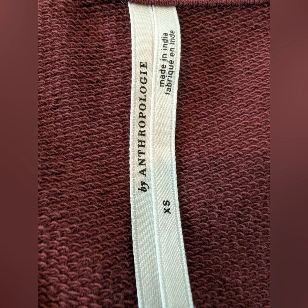 Anthropologie womens maroon