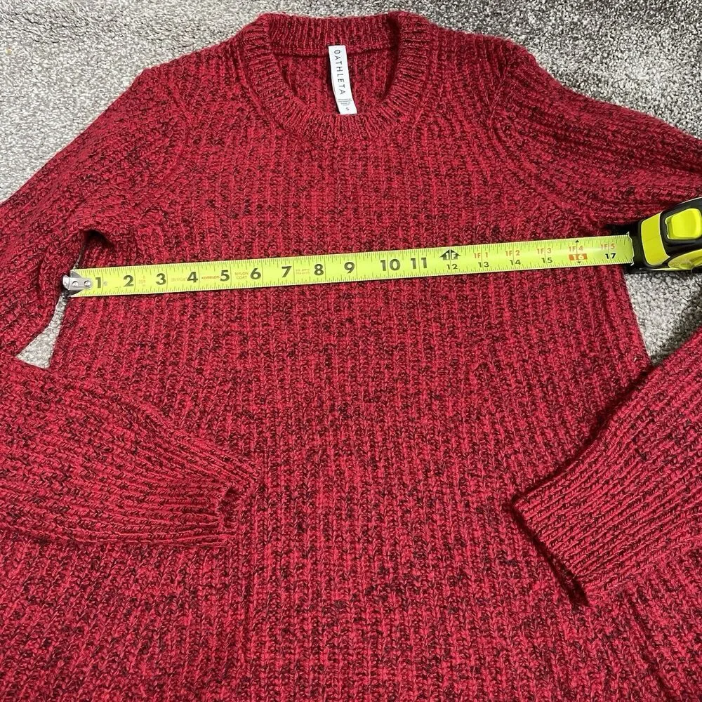 Athleta red speckled