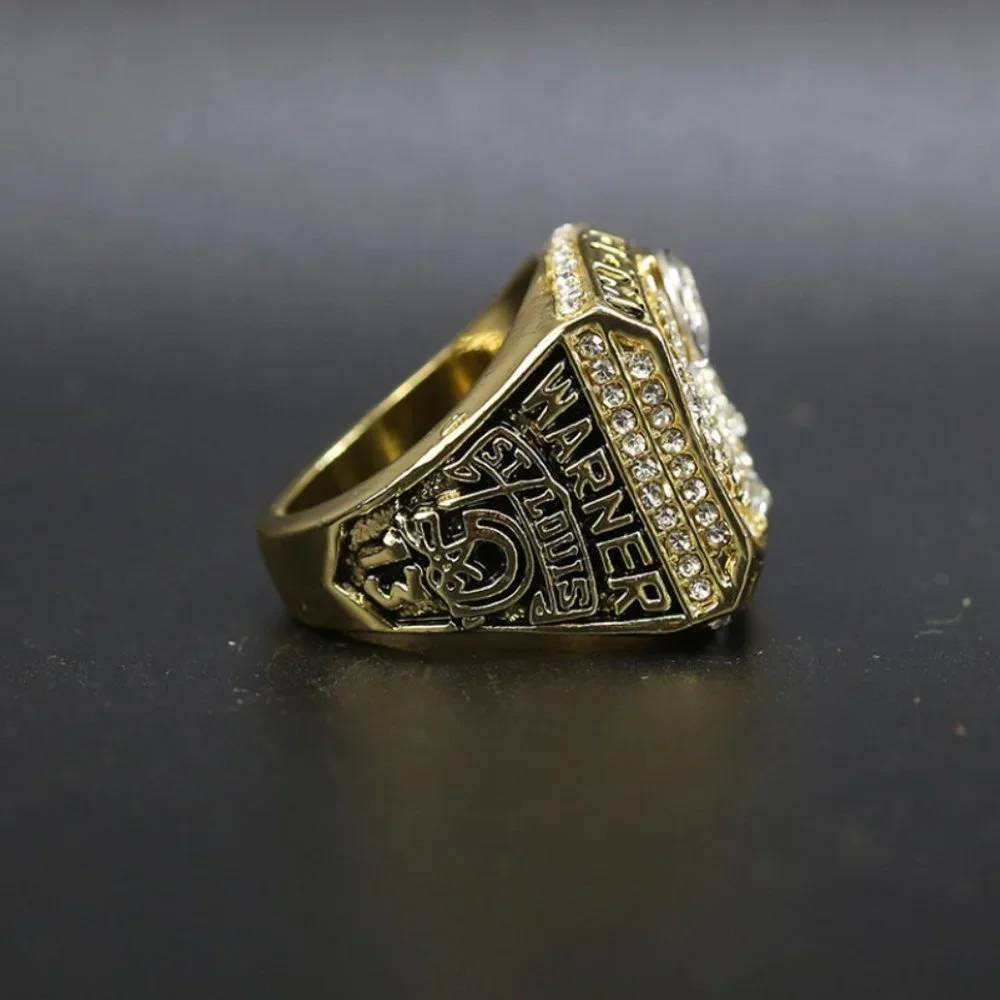 St Louis Rams‎ Championship Ring 1999 Fan Edition Los Angeles Rams Gold