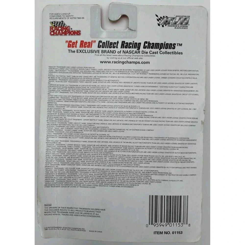 Racing Champions ✅🏎️🆕rick mast