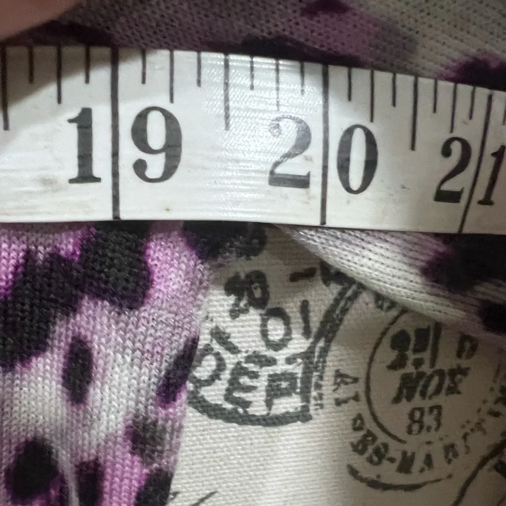 Talbots Pure Merino Wool Leopard Print Top Size Small