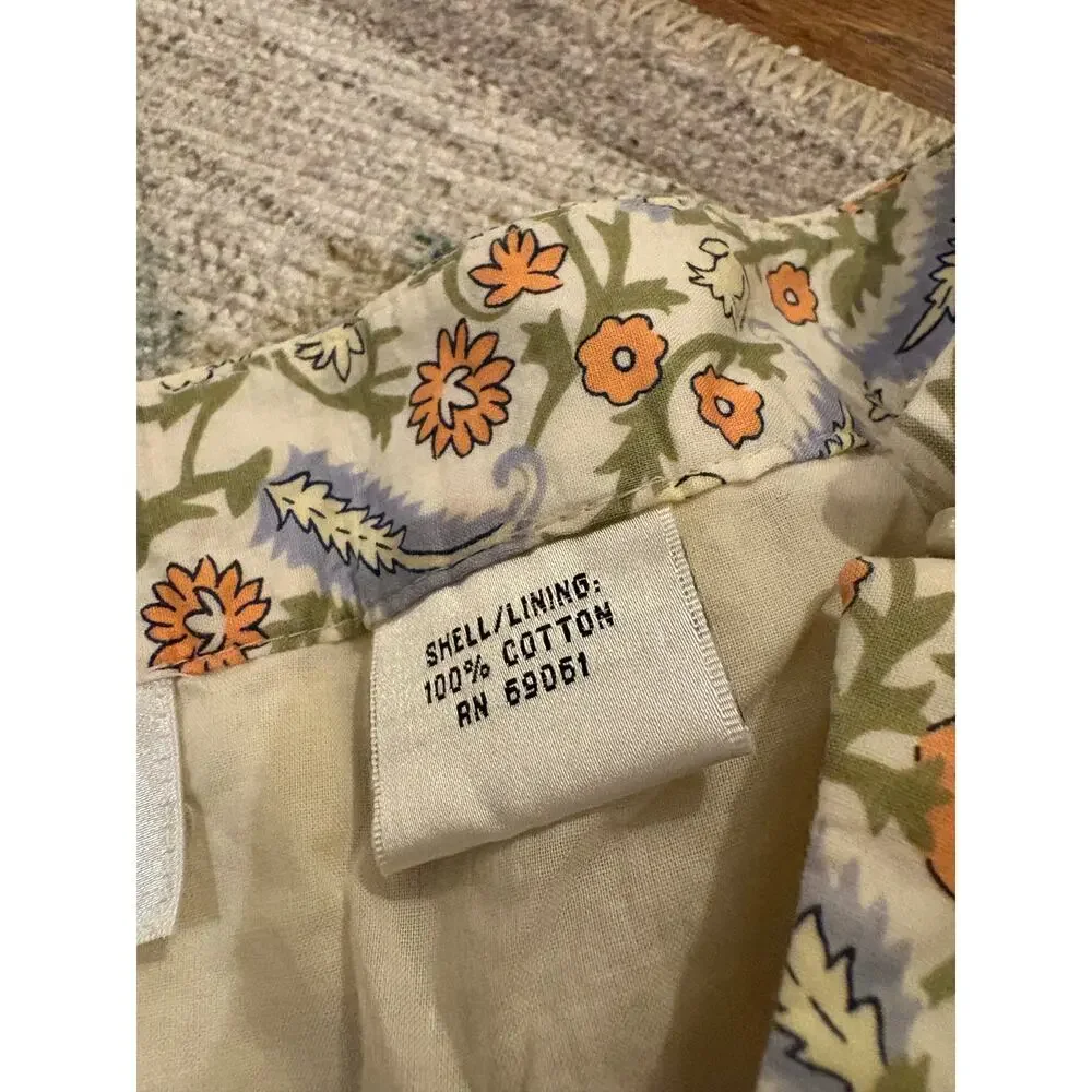 Talbots lined cotton
