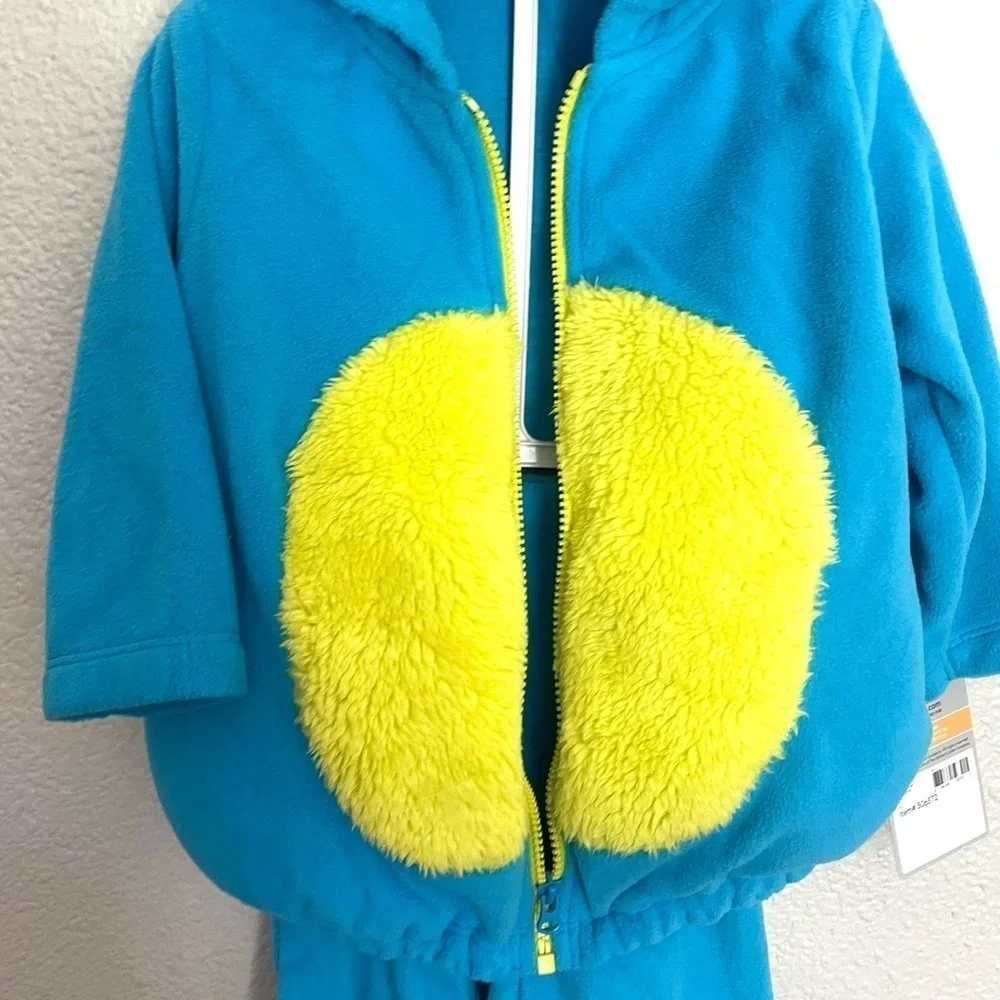 CARTERS Monster Baby Boys Girls Hooded Jacket and Sweat Pant costume size 6-9M