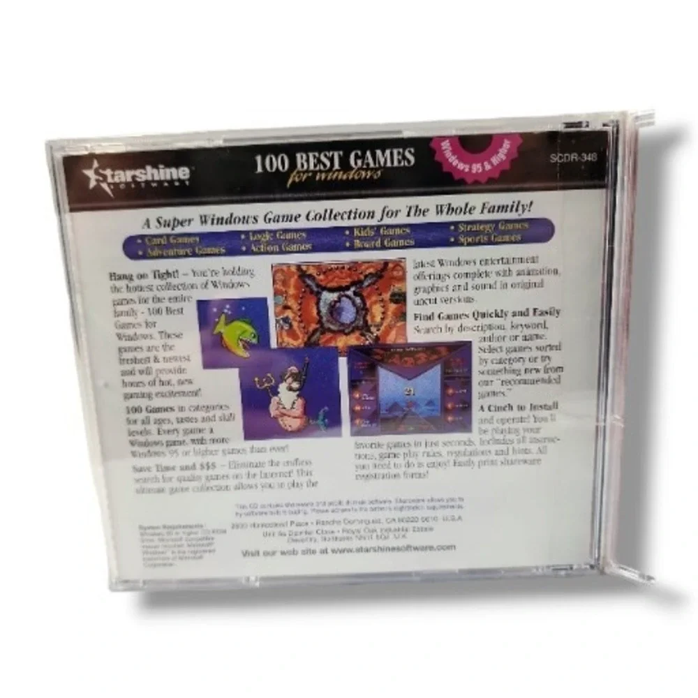 Twin-Pak 100 Best Windows And‎ Arcade Games CD-ROM Windows 95 Or Higher