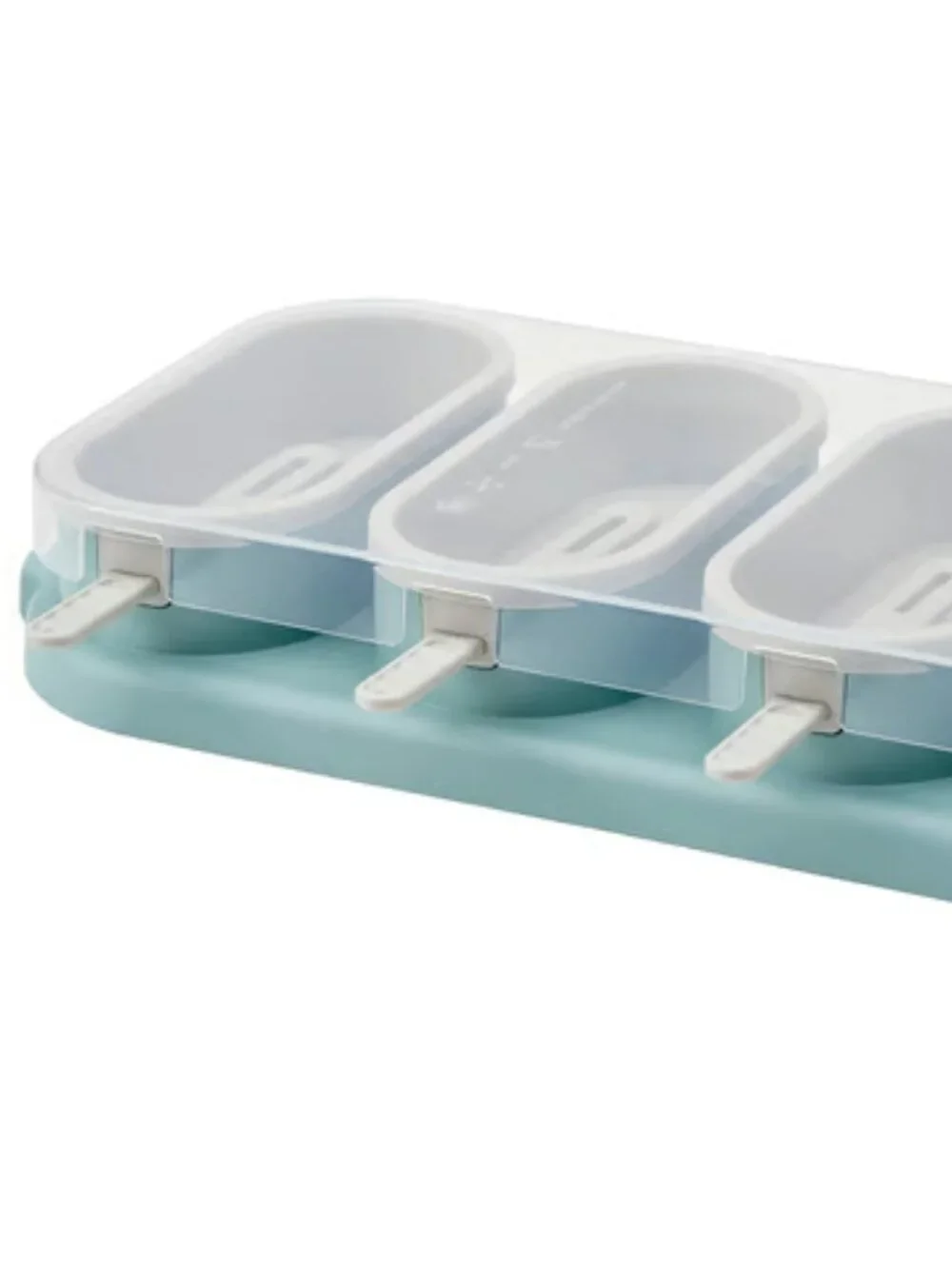 UPPFYLLD 606.169.29 Ice pop maker, light turquoise/light gray