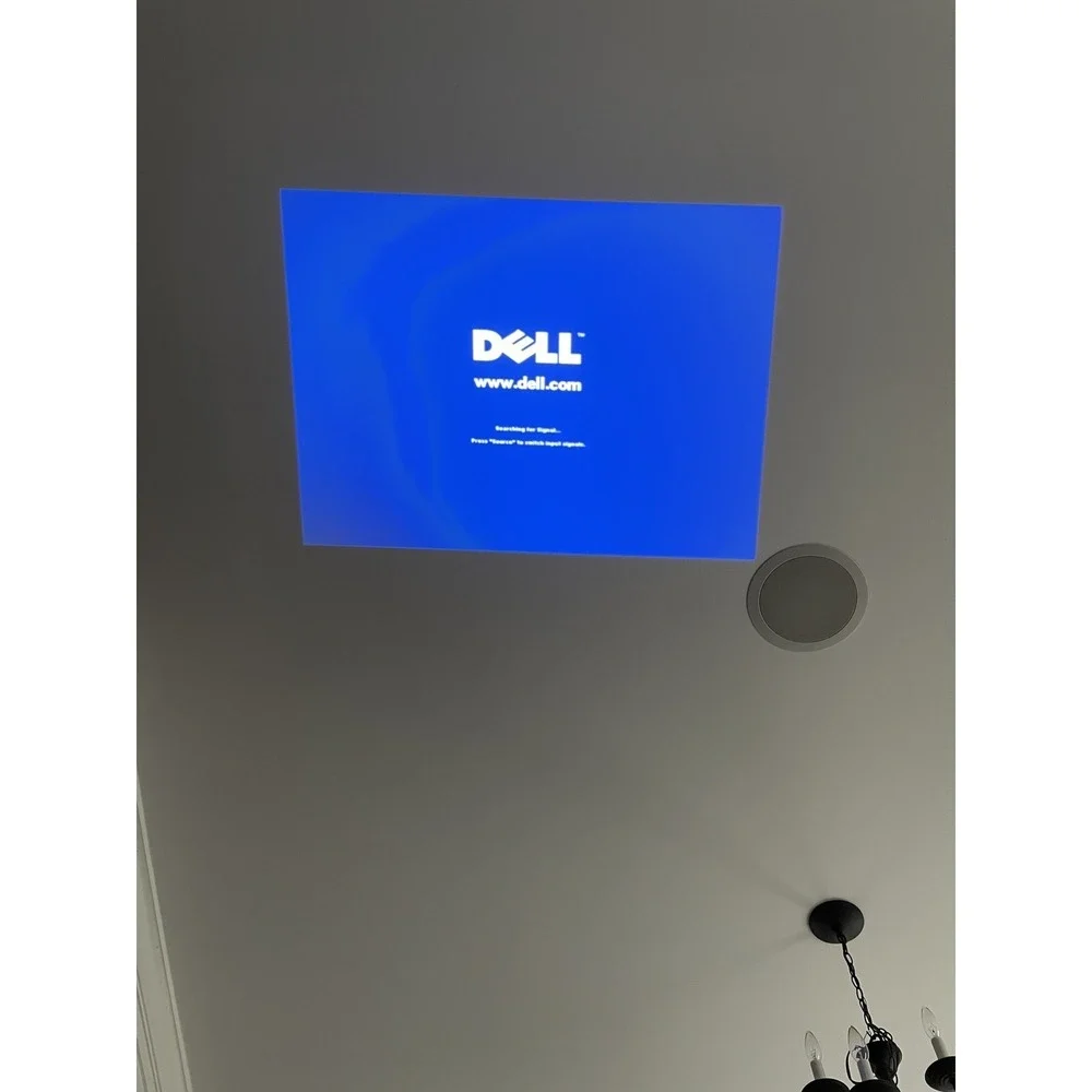 Dell 1800MP DLP Projector 3x Power Cords, Remote, Cable, Carry Case
