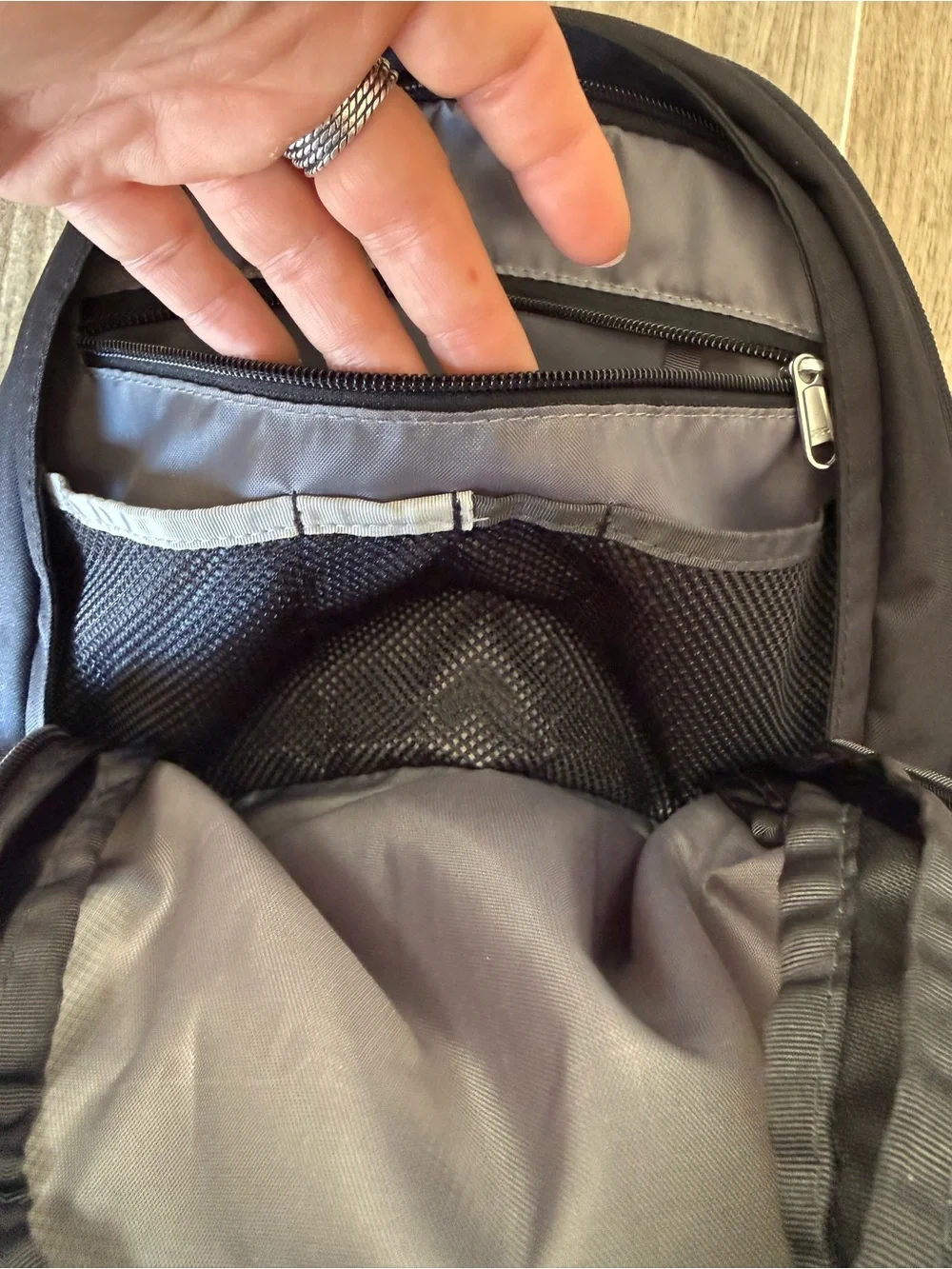 The North Face lightweight backpack