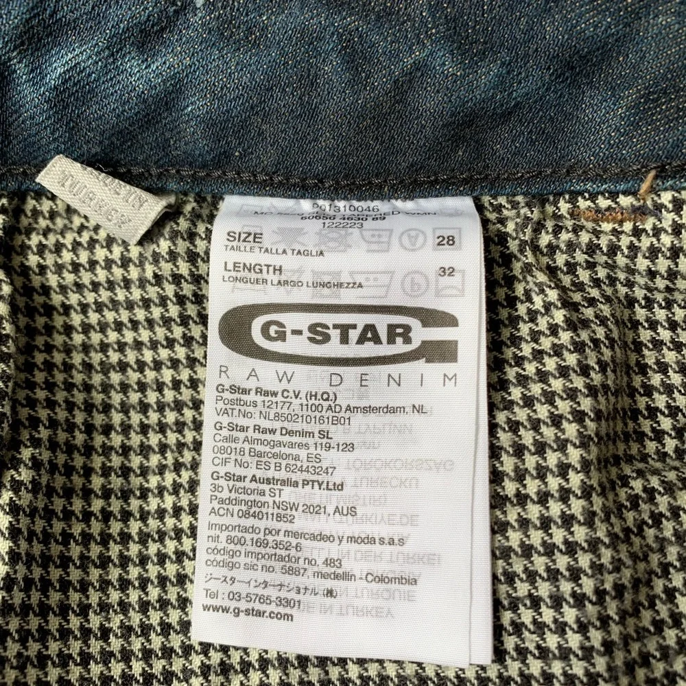 G-Star 32 inseam