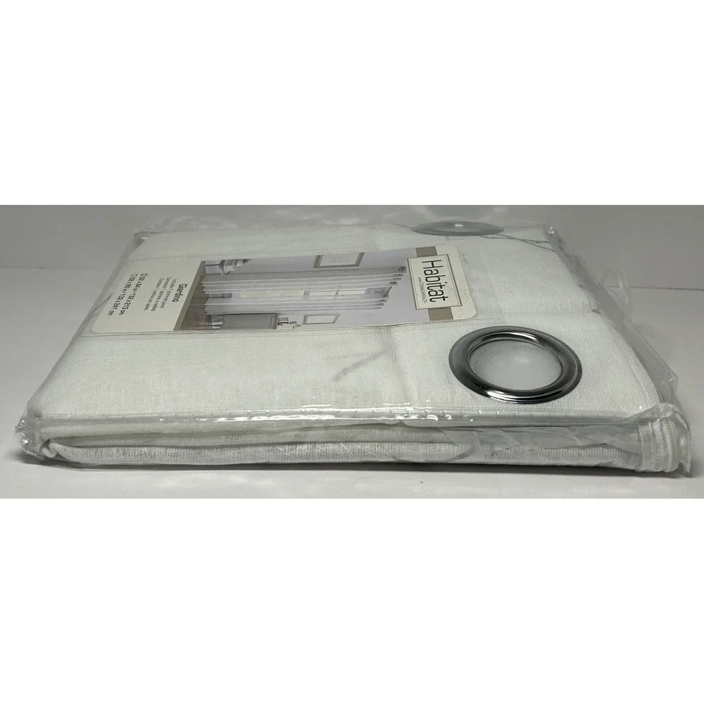 Commonwealth Habitat Embroidered Giardino Cream Sheer Curtain Polyester 52