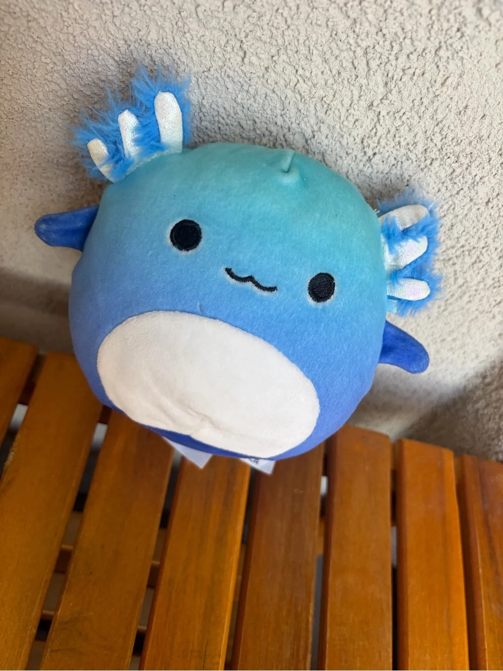 Blue Axolotl Plush Toy Cute Stuffed Animal for Fish Lovers