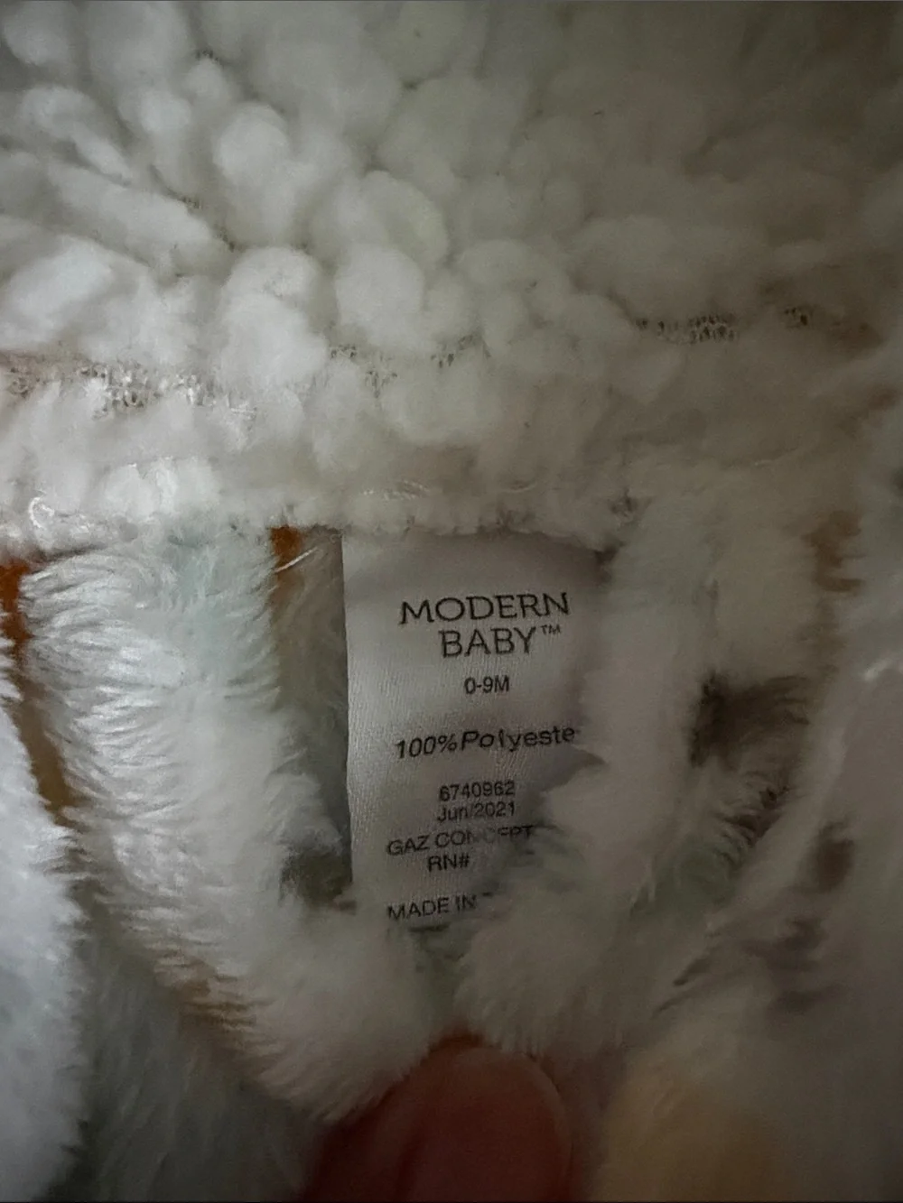 Modern Baby soft hooded