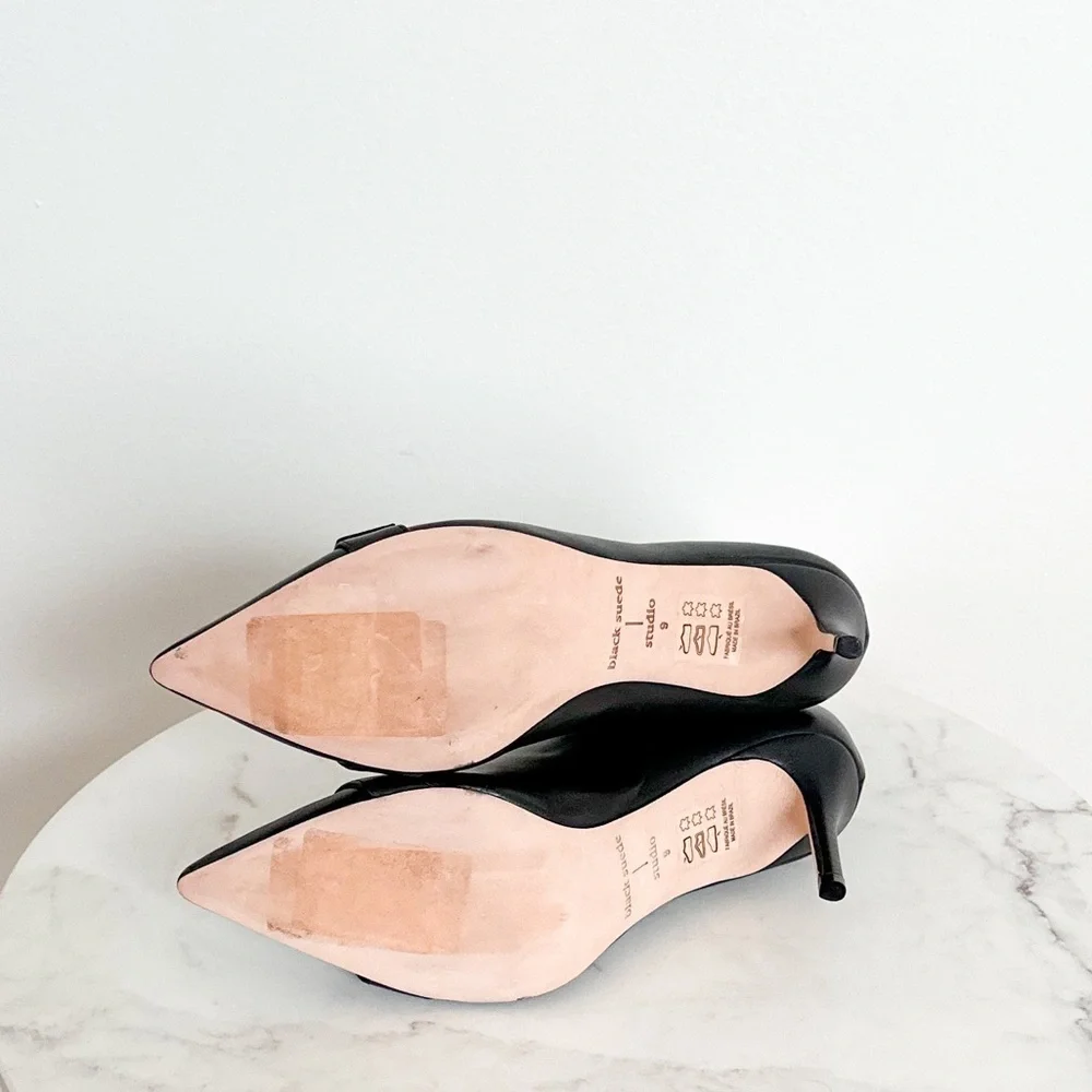 black suede