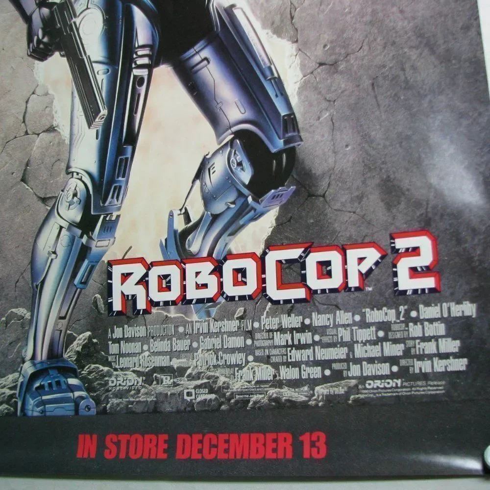 Vintage robocop double