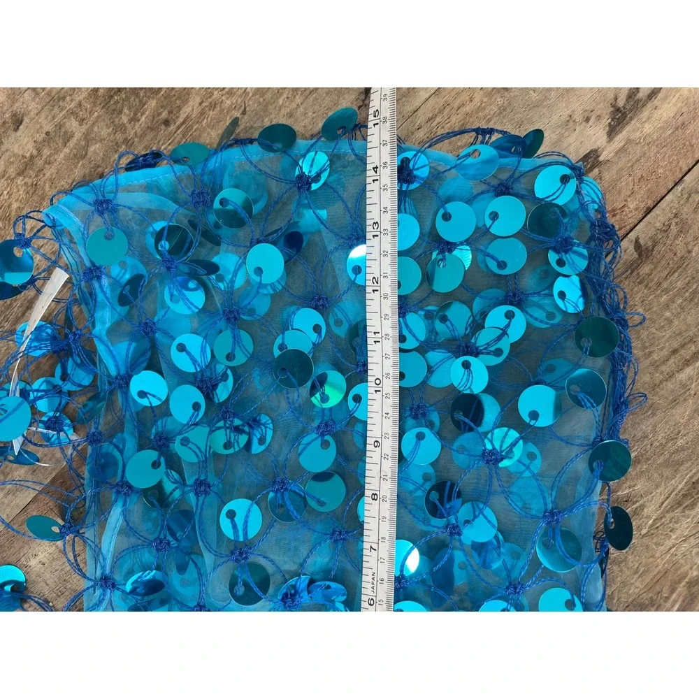 NWT Big Buddha Sequin Sheer Statement Bag