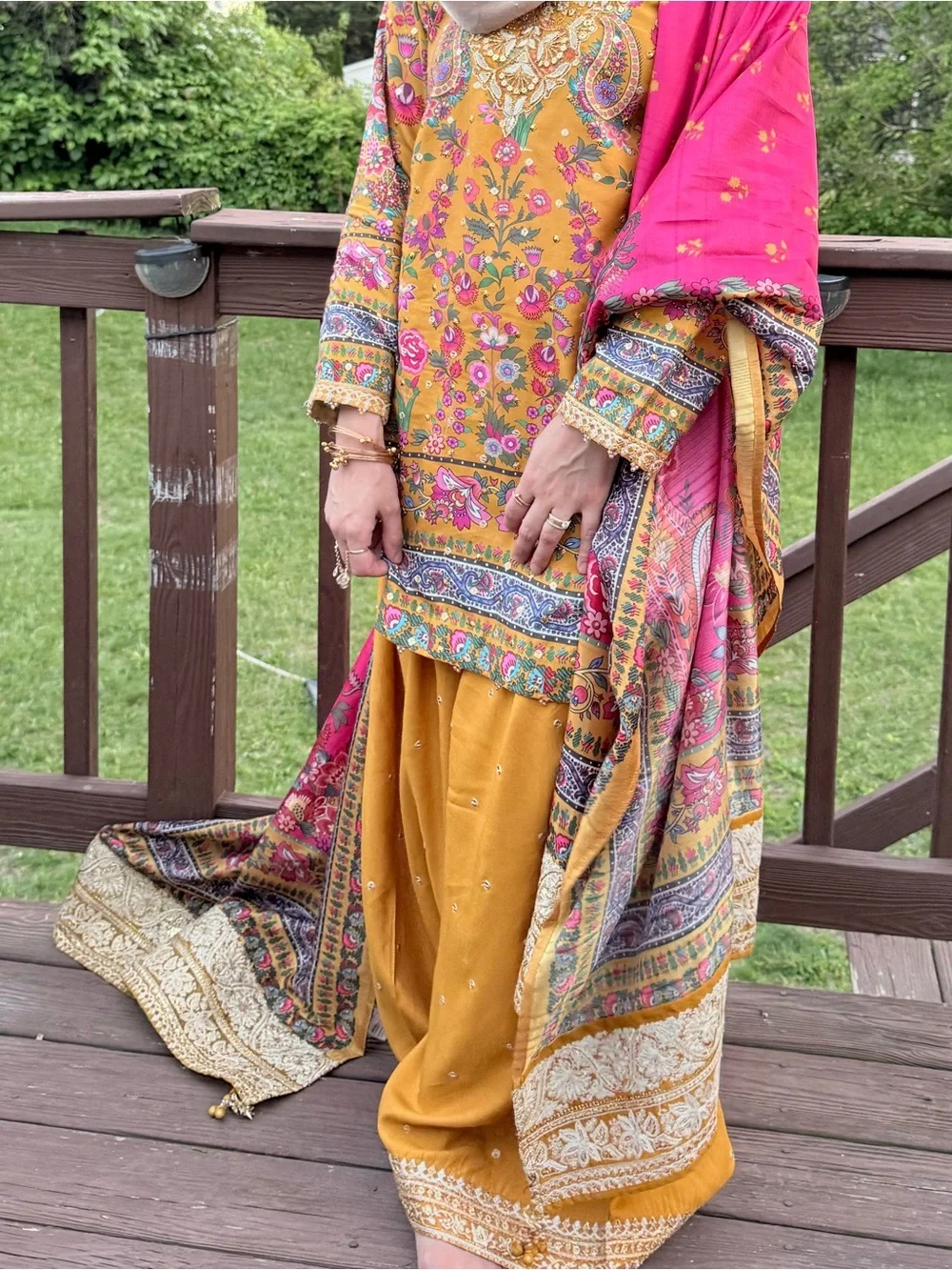khaadi khas bright mustard