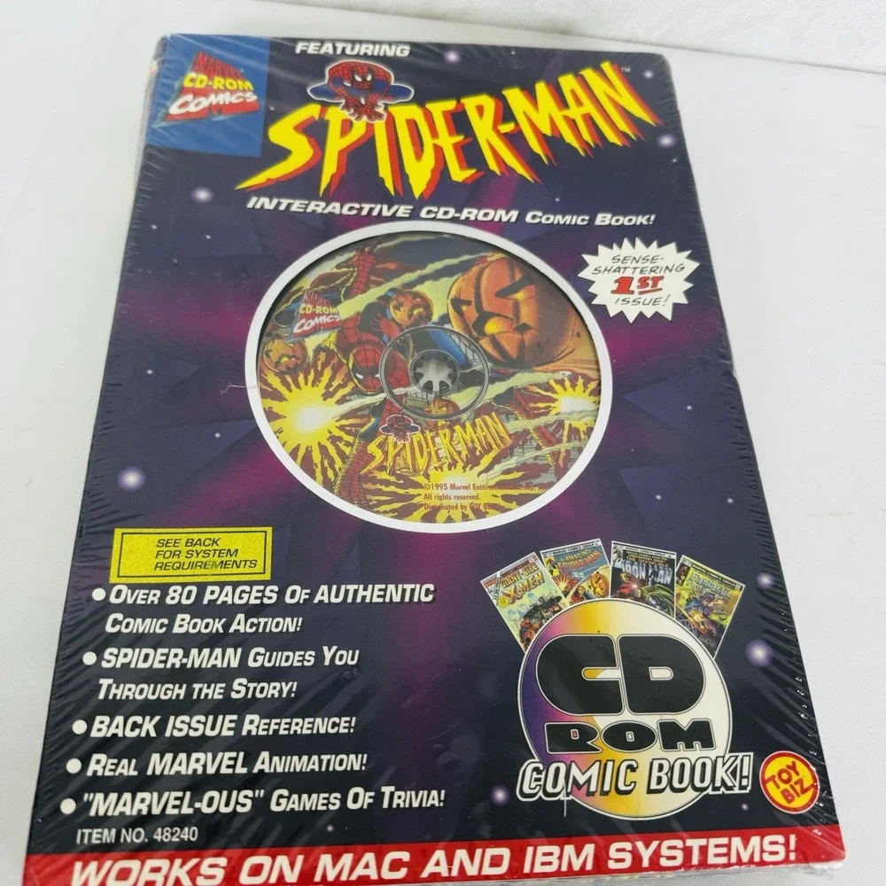 Spider-Man: Interactive CD-ROM‎ Comic Book (Windows/Mac, 1995)