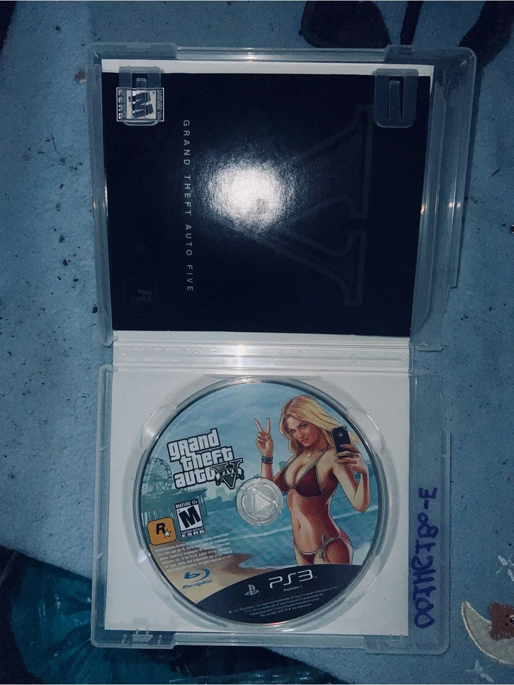 Sony PS3 Game Bundle GTA, Call of Duty Black Ops/Ghosts, Battlefield 4, and H.P