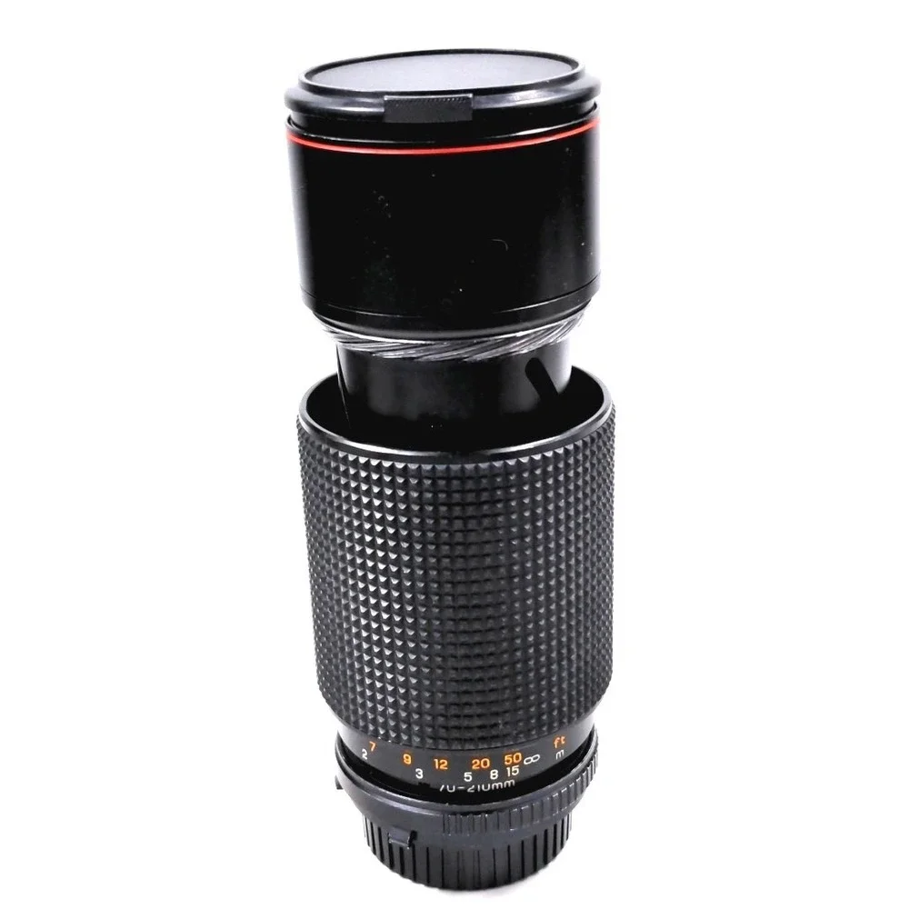Promaster Spectrum 7 70-210mm f/4.5-5.6 Macro Zoom Lens Minolta Mount Japan VTG