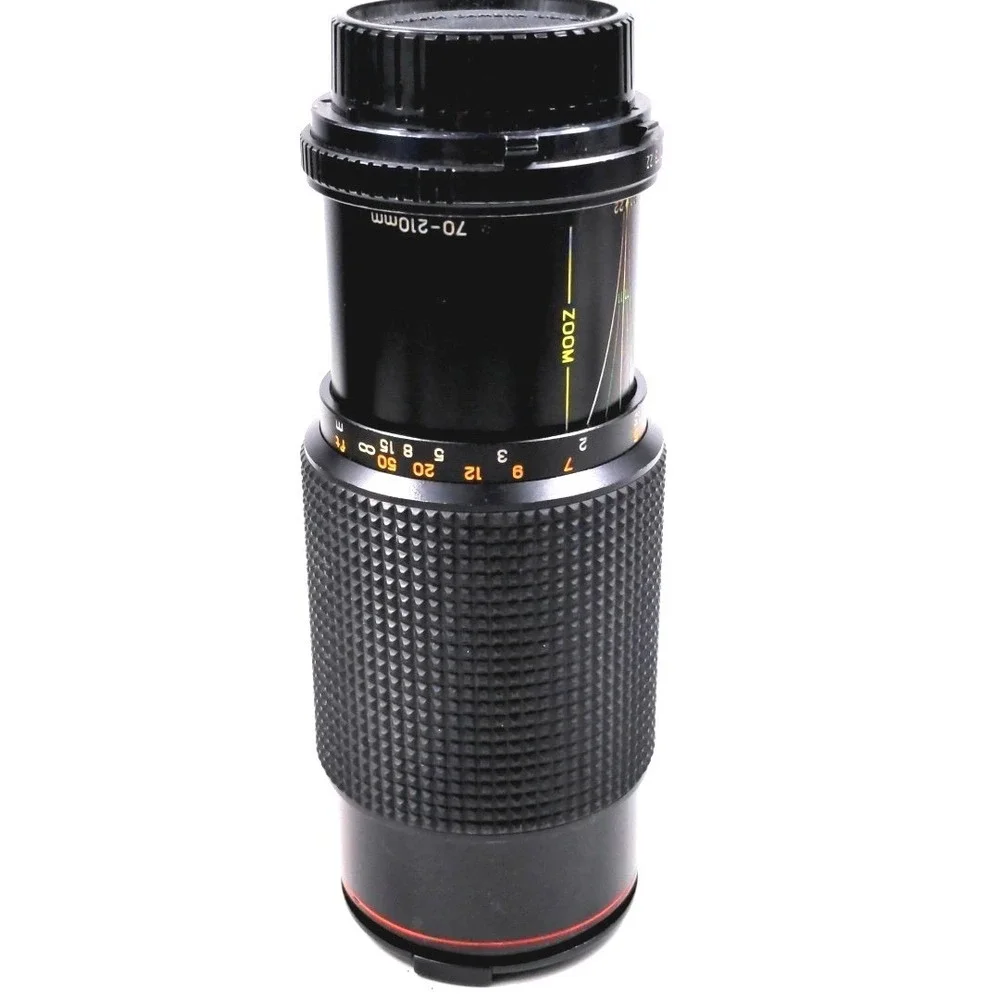 Promaster Spectrum 7 70-210mm f/4.5-5.6 Macro Zoom Lens Minolta Mount Japan VTG