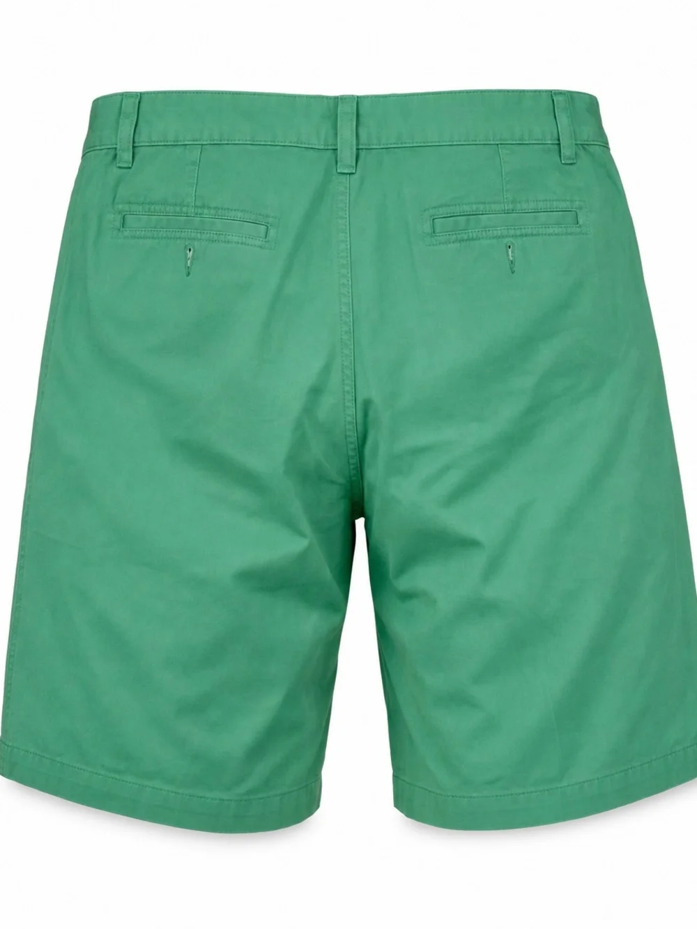 Faded Glory Mens Green Chino Shorts Size 40 Flat Front Casual Summer Golf