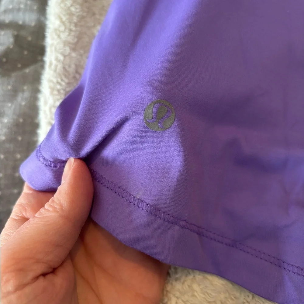 Lululemon workout tank top, purple, size 4