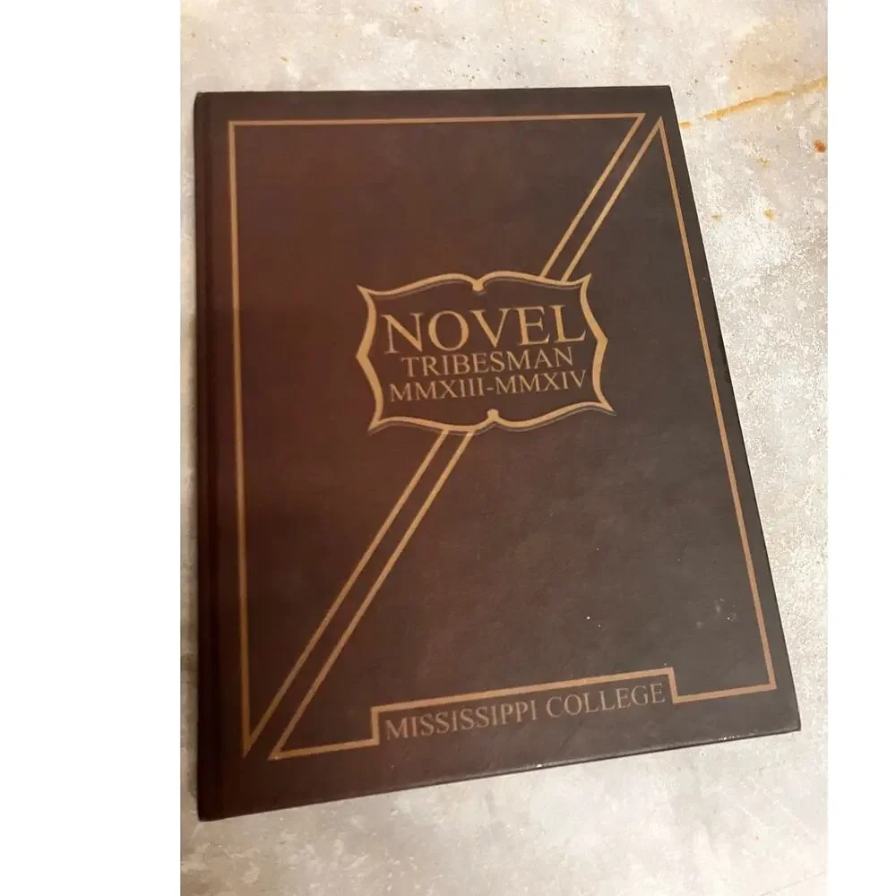 Mississippi College 2013-2014‎ Yearbook Annual Novel Tribesman Vintage Choctaw
