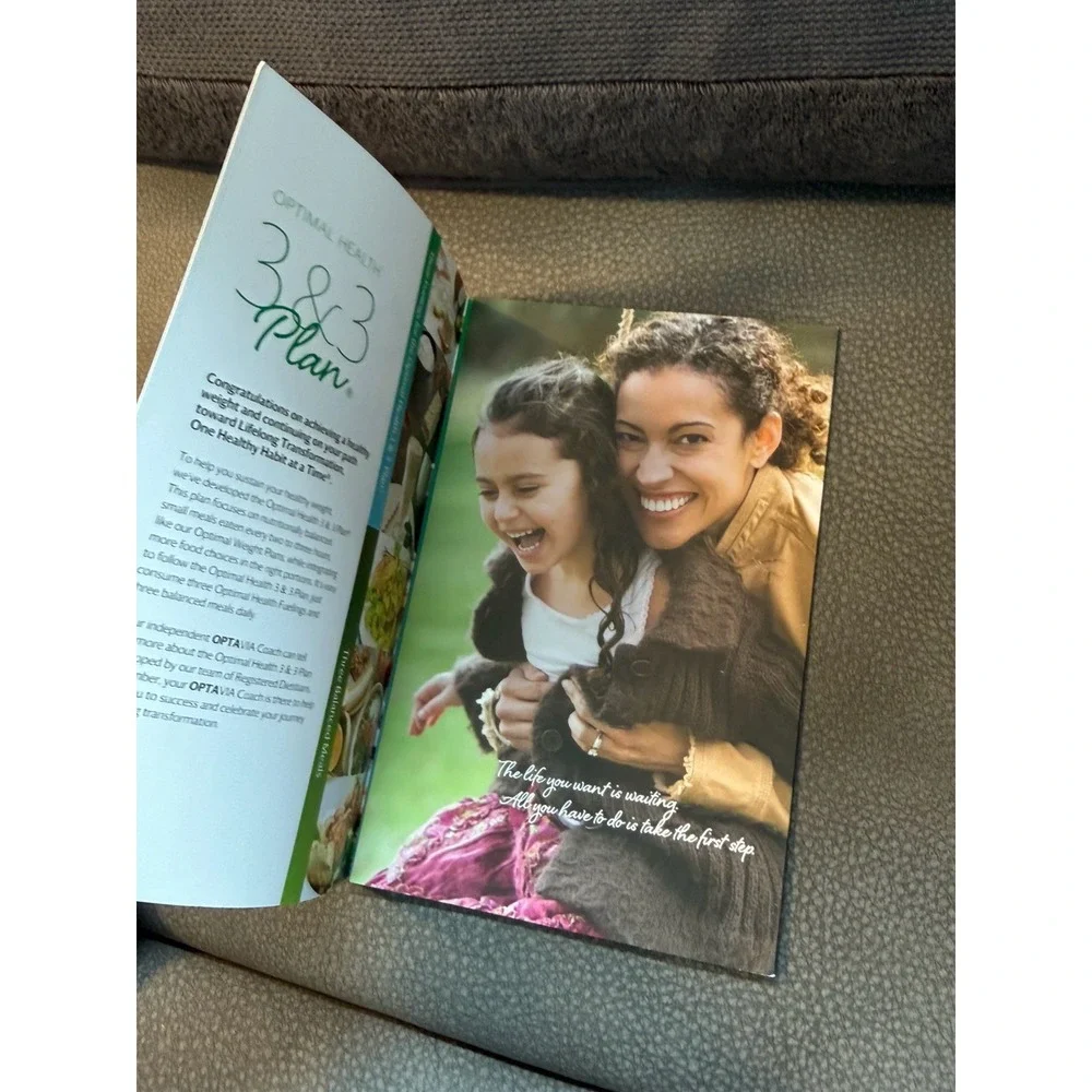 Optavia 3&3 Program Guide Book Step By Step Support To‎ Healthy Eating