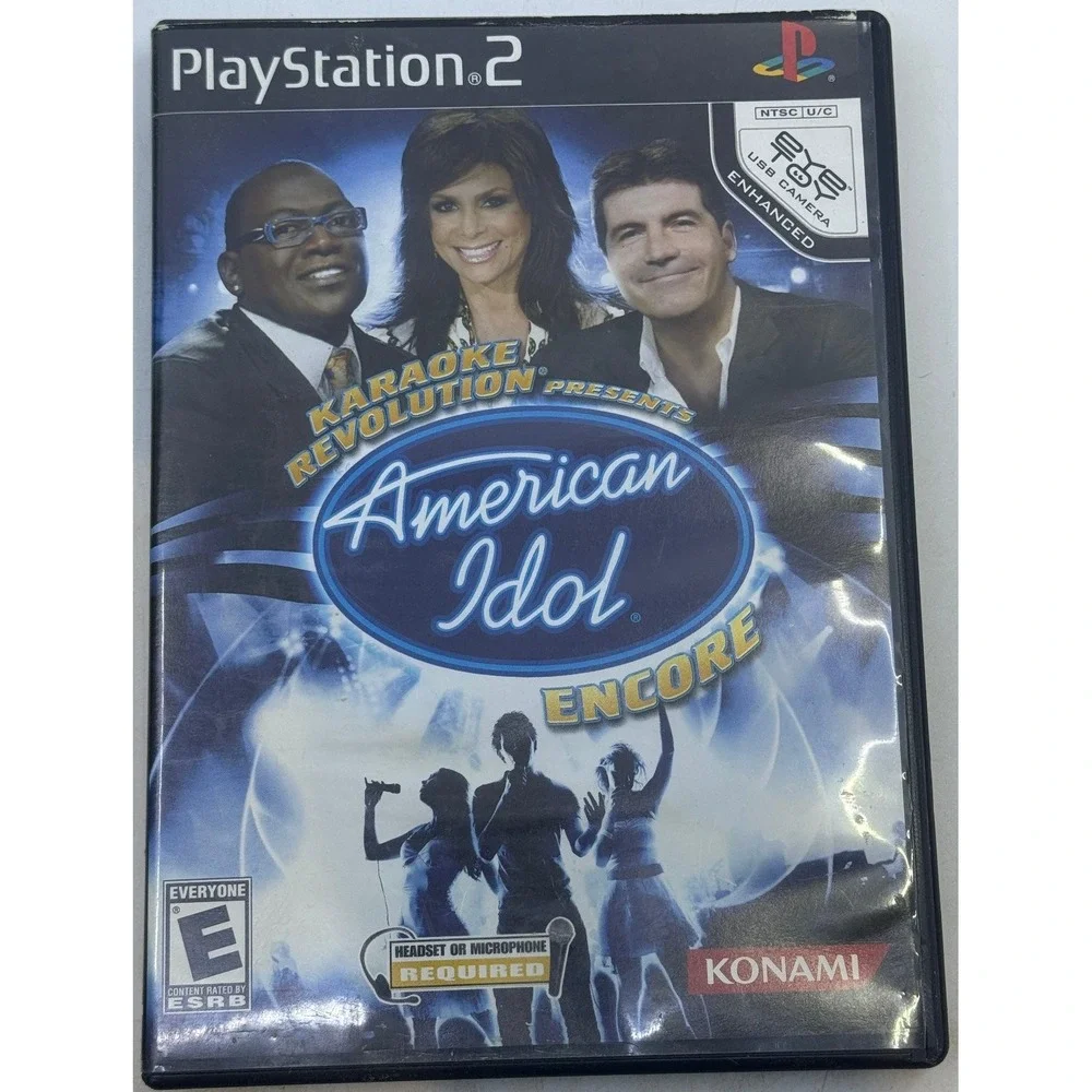 American Idol Encore Karaoke‎ Revolution PlayStation 2 Video Game