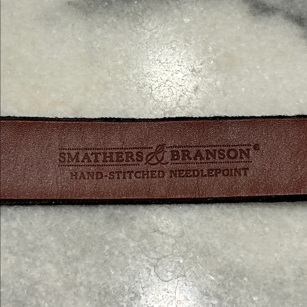 Smathers & Branson hand stitched