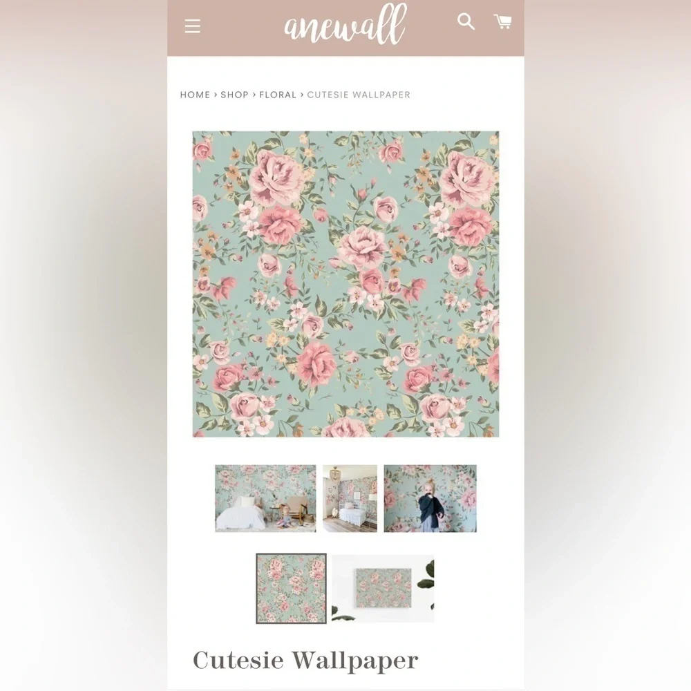 Anewall Cutesie Wallpaper Peel & Stick 141
