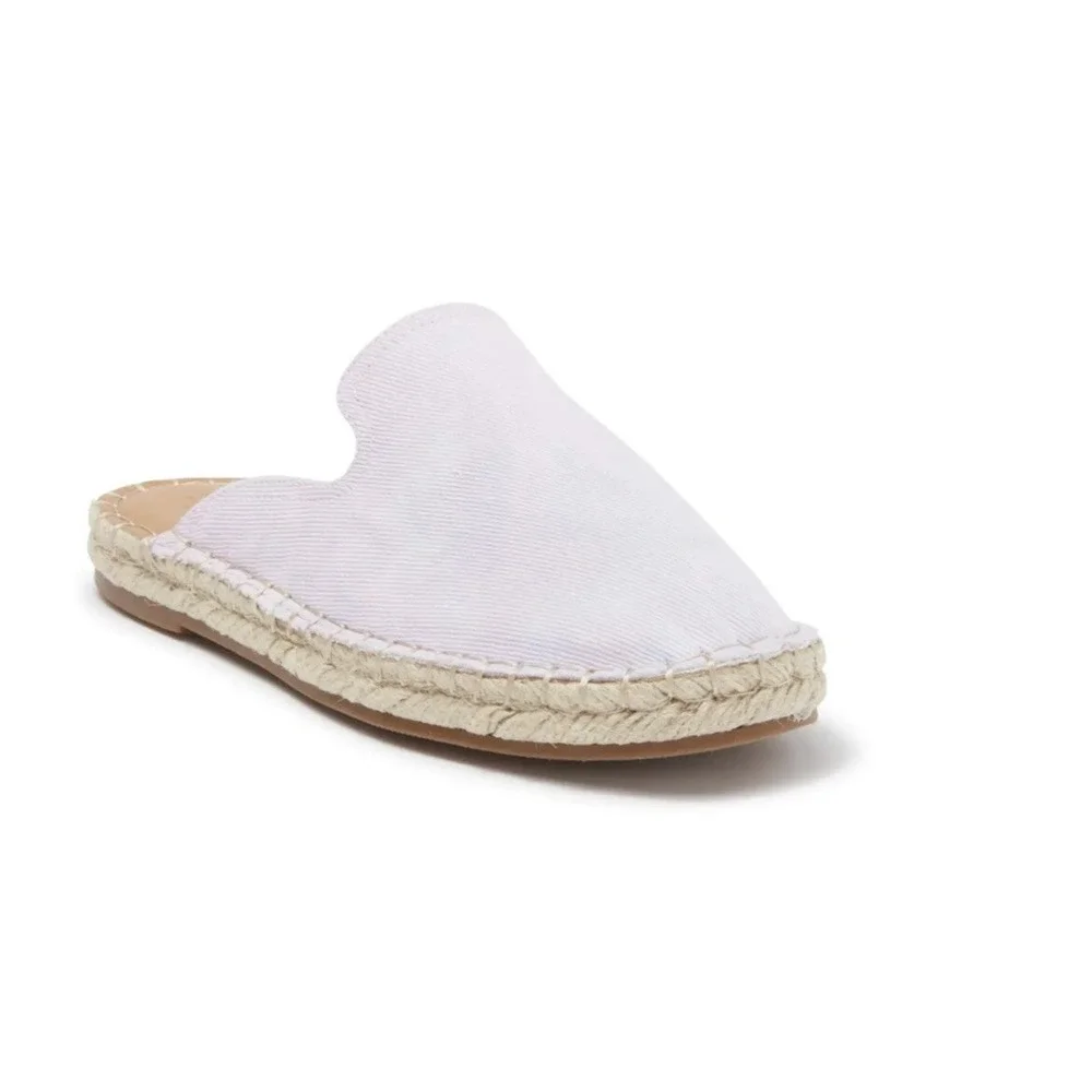 Splendid Women's Pastel Tie Dye Espadrille Size 10‎ Julia Slip On Mules Casual