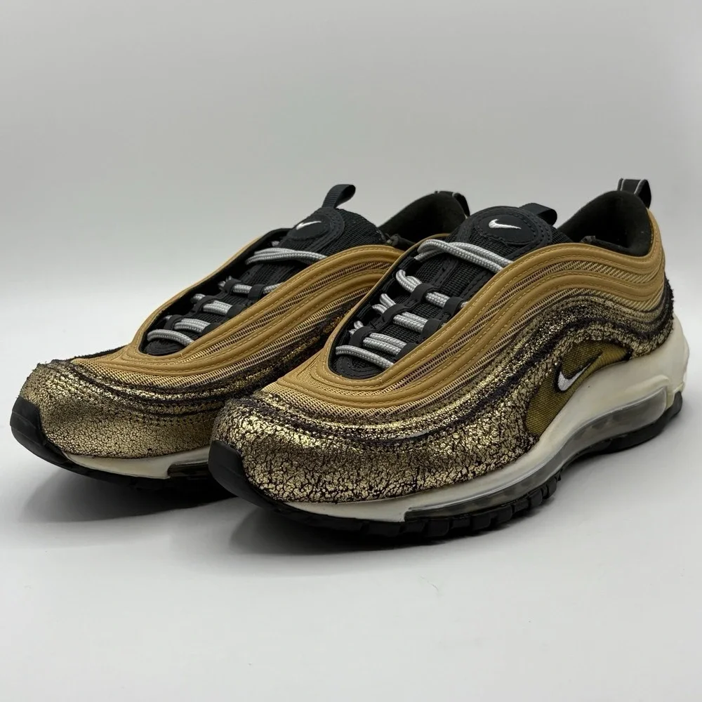Nike Sneakers‎ Women's GoldAir Max 97 'Cracked Gold' | DO5881 700 2021 Size W 8