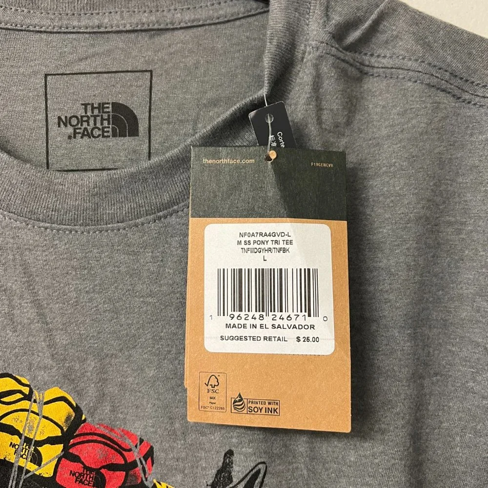 The North Face Men's The North Face Pony Wheels T-Shirt Large NWT‎