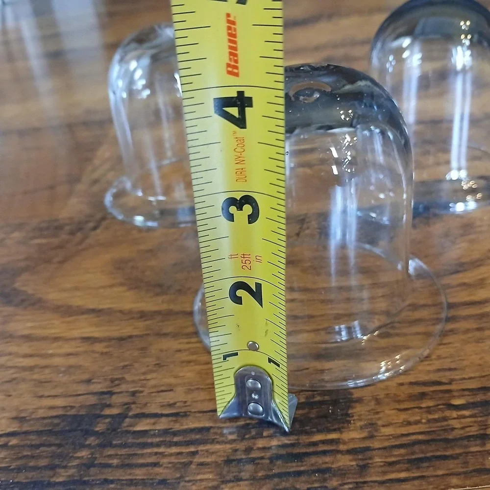 unmarked glass bell decor