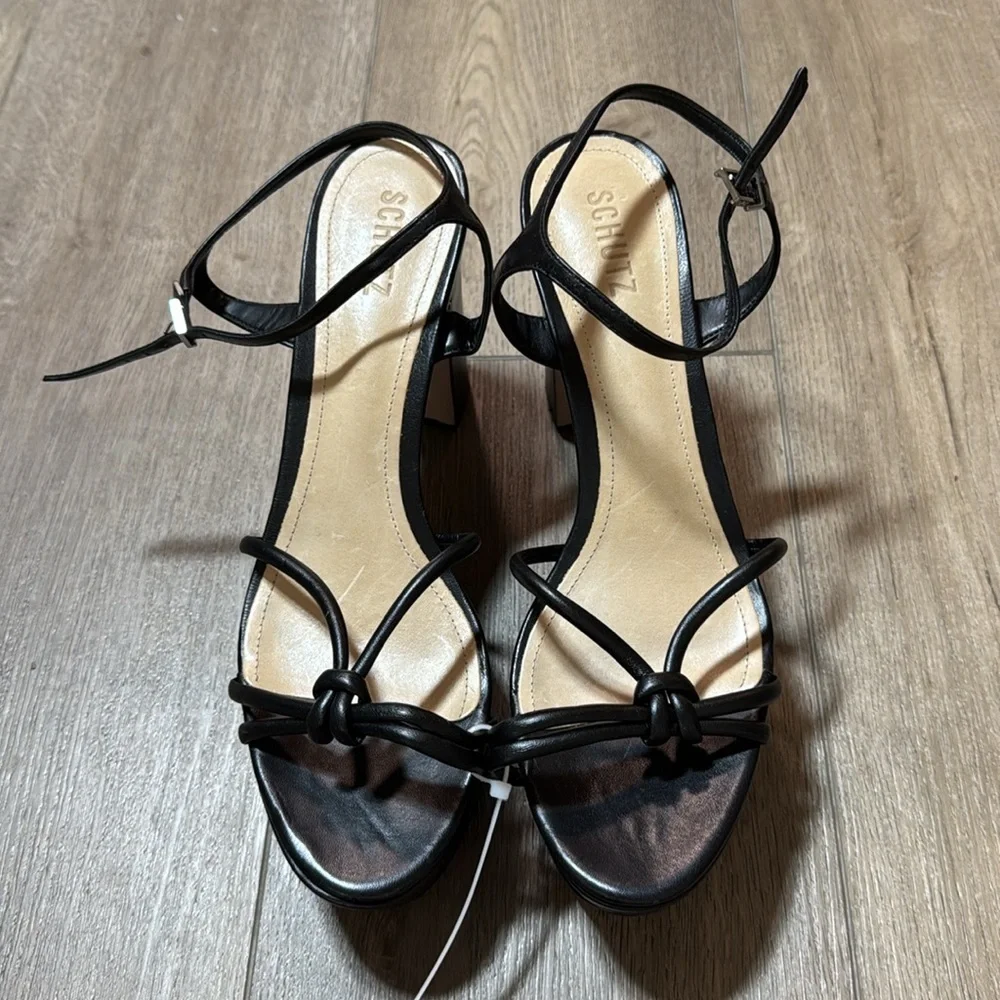 SCHUTZ taken heels tubular
