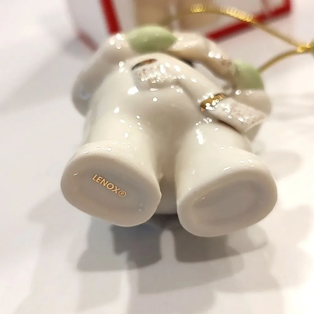 Lenox Holiday Cheer Snowman Ornament Original Box NWT
