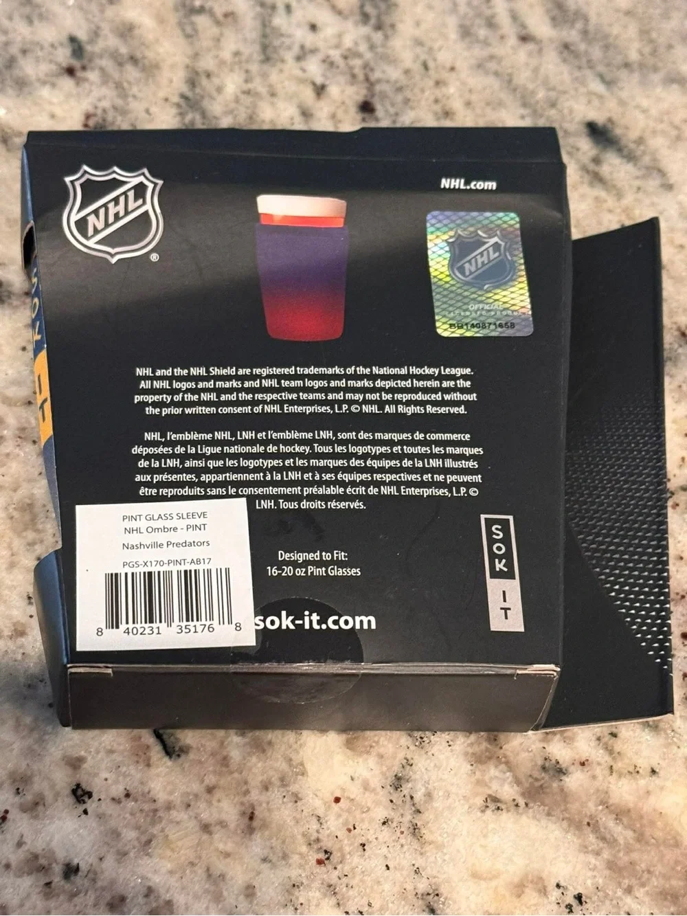 NHL official nashville